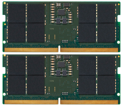 Оперативна пам'ять Kingston SODIMM DDR5-5600 32768MB PC5-44800 (Kit of 2x16384) ValueRAM (KVR56S46BS8K2-32)