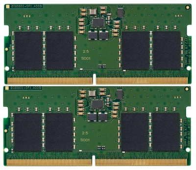 Pamięć Kingston SODIMM DDR5-5200 16384MB PC5-41600 (Kit of 2x8192) ValueRAM (KVR52S42BS6K2-16)