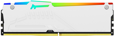 Оперативна пам'ять Kingston Fury DDR5-5600 16384MB PC5-44800 Beast RGB White (KF556C40BWA-16)