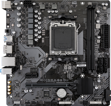 Материнська плата Gigabyte A620M H (sAM5, AMD A620, PCI-Ex16)