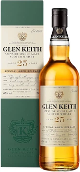 Віскі Glen Keith 25 років витримки 0.7 л 43% у подарунковій упаковці (5000299613979)