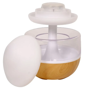 Увлажнитель воздуха Humidifier Cloud rain в форме гриба с эффектом дождя и ночником 7 цветов с пультом