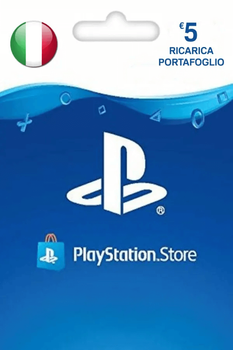 PSN Card 5 EUR | Playstation Network Italy (ключ активації)