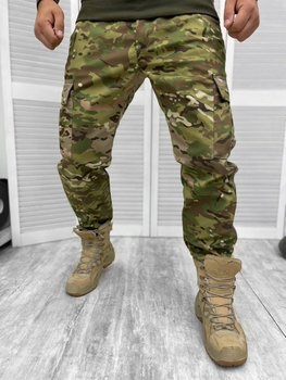Армейские штаны софтшел combat Мультикам XL