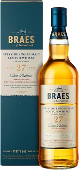 Віскі Braes of Glenlivet 27 років витримки 0.7 л 48% в подарунковій упаковці (5000299613948)