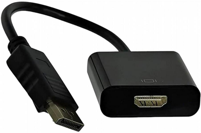 Adapter HP DisplayPort - HDMI Black (888182116432)