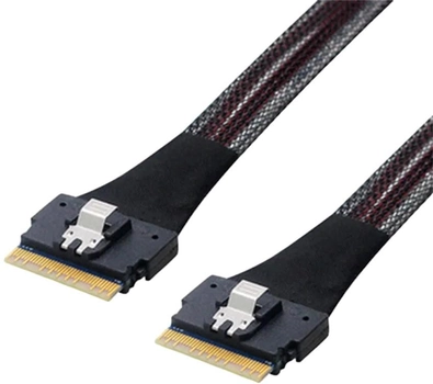 Kabel Intel Slim SAS 0.16 m Black (CYPCBLSLMIDPIN)