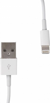 Кабель Whitenergy USB Type-A - Lighting 2 м White (5908214367320)