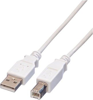 Kabel Value USB Type-A - USB Type-B 1.8 m White (11.99.8819)