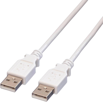 Кабель Value USB Type-A - USB Type-A 1.8 м White (11.99.8919)