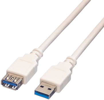 Kabel Value USB Type-A - USB Type-A 0.8 m Grey (11.99.8977)