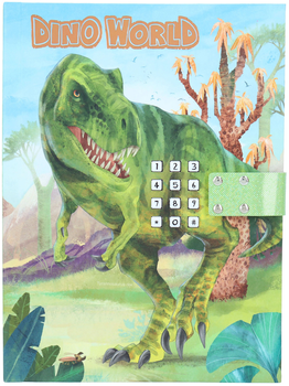 Щоденник Depesche Dino World Diary з кодом і звуком (4010070631871)