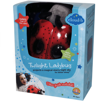 Zabawka - lampka nocna Cloud B Twilight Ladybug Czerwona (0872354007512)