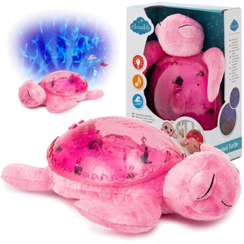 Zabawka - lampka nocna Cloud B Tranquil Turtle Różowa (0872354008519)