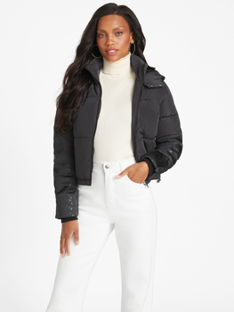 Зимова куртка жіноча Guess Q2BL07WF3H2-JBLK XL Чорна (7619342230667)