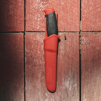 Туристический нож с чехлом Morakniv Companion (S) Dala Red Нержавеющая сталь (14071)