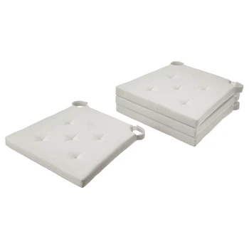 Подушка на стул IKEA ЮСТИНА, естественный, 42, 35x40x4 см, 695.032.25