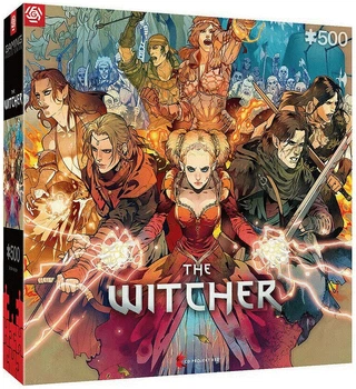 Пазл GoodLoot The Witcher Scoia'tael 500 шт (5908305243007)