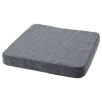 Подушка на стілець IKEA ÅKERVINDEFLY, сірий, 39, 35x37x5см, 405.543.62