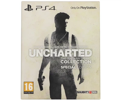 Uncharted: The Nathan Drake Collection - Special Edition (PS4) (русская версия) Б/У
