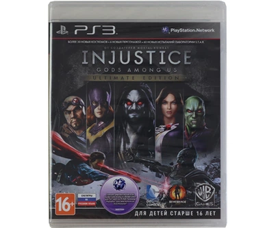 Injustice: Gods Among Us Ultimate Edition (PS3) RU (русская версия)
