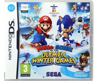 Mario and Sonic at the Olympic Winter Games (DS) Б/У