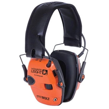 Активні захисні навушники Howard Leight Impact Sport BOLT R-02231 Orange (R-02231)