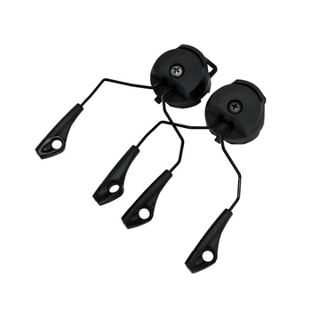 Адаптер ACM Headset Helmet Rail Black для навушників Howard Leight Impact Sport (ACM-IS-B)