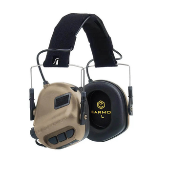 Активні захисні навушники Earmor M31 MOD3 (TN) Tan (EM-M31-M3-TAN)