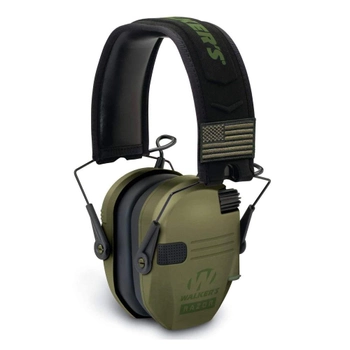 Активні навушники для стрільби Walker's Razor Slim Electronic Muffs (ODG) (GWP-RSEMPAT-ODG)