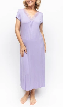 Сорочка нічна Nora Rose Lorelei 1925 22/4XL Фіолетовий (5051877485914)
