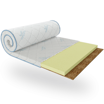 Мініматрац Sleep&Fly mini FLEX 2в1 KOKOS , 120х190