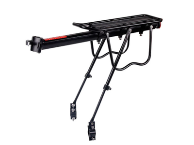 Велосипедный багажник Feel Fit 20-29'' алюминиевый черный (HJ-006)