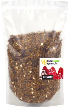 Гранола Bee Granola Вишня 1 кг (4820228430559)