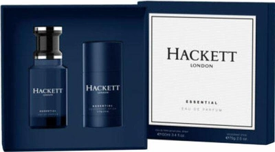 Набір для чоловіків Hackett Essential Парфумована вода 100 мл + дезодорант 75 г (8436581947267)