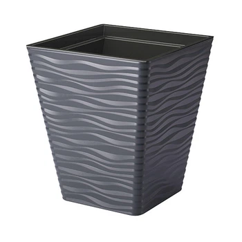 Горщик для квітів Sahara kwadro-30 антрацит Form-Plastic