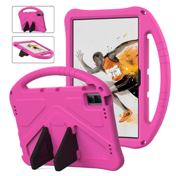 Чехол-накладка Kids with Stand для Xiaomi Redmi Pad SE с ручкой pink