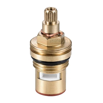 Кран-букса керамічна Solone SFX-2261 1/2" 20 шліців латунь пара в блістері