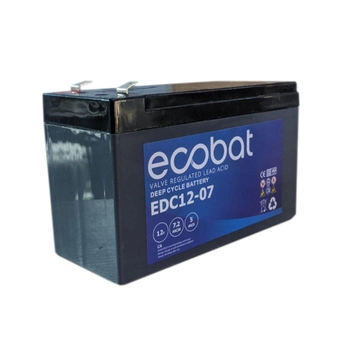 Акумулятор Ecobat EDC12-07 AGM