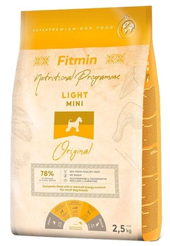 Сухий корм для собак Fitmin Dog Mini Light Original 2.5 кг (8595237035472)