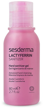 Антисептичний гель для рук LactyFerrin Sanitiser Hand Sanitising Gel 80 мл (8429979462299)