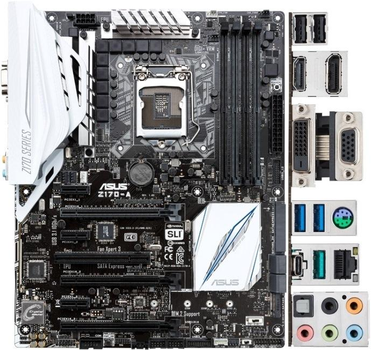 Материнская плата Asus Z170-A LGA 1151v1 (Z170-A) Б/У