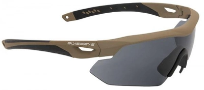 Тактические защитные очки для стрельбы Swiss Eye Nighthawk койот