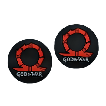 Накладки на Стики 2шт RMC God War PlayStation 5 4 3 2 1 Xbox Series One 360 Switch 2 Black