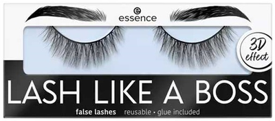 Sztuczne rzęsy Essence Cosmetics Lash Like A Boss 06 Irresistible Czarne 1 para (4059729350510)