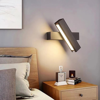 Настенный светильник светодиодный Бра Light House LNF-17403 5W 32 см черный