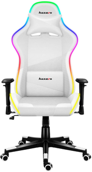 Ігрове крісло Huzaro Force 6.2 White RGB (5903796012996)