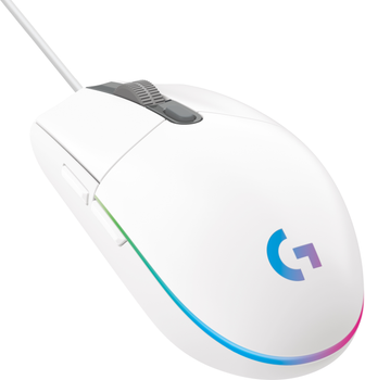 Миша Logitech G203 Lightsync USB White (910-005797)