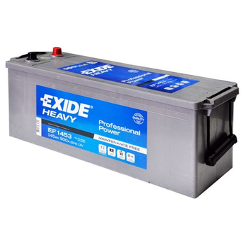 Акумулятор автомобільний 145ач 900а "+" зліва EXIDE, EF1453