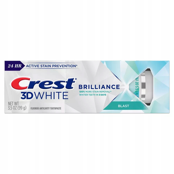 Зубна паста Crest 3D White Brilliance Blast Toothpaste 99гр (030772053775)